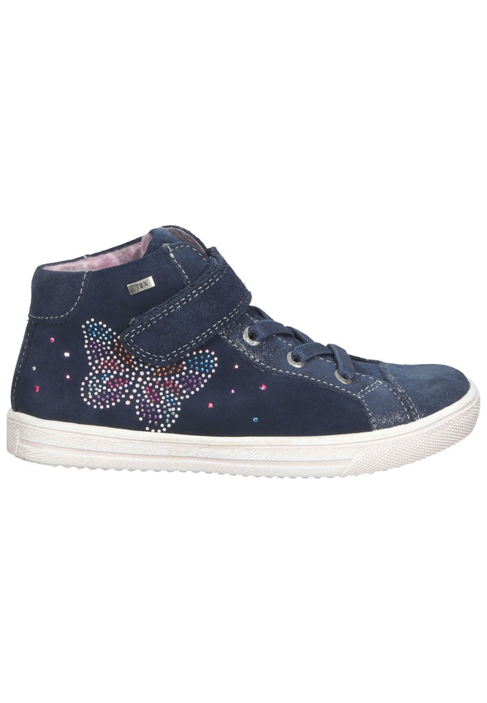 Lurchi Sneaker Veloursleder Navy - surf4shoes
