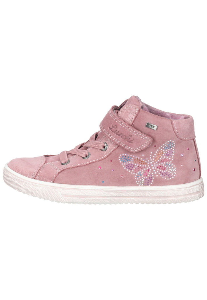Lurchi Sneaker Veloursleder Rosa - surf4shoes