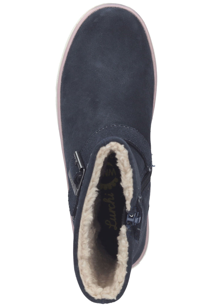 Lurchi Stiefelette Veloursleder Atlantic Warmfutter - surf4shoes