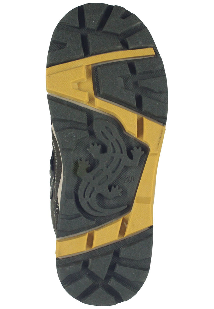 Lurchi Stiefelette Veloursleder Olive Warmfutter - surf4shoes