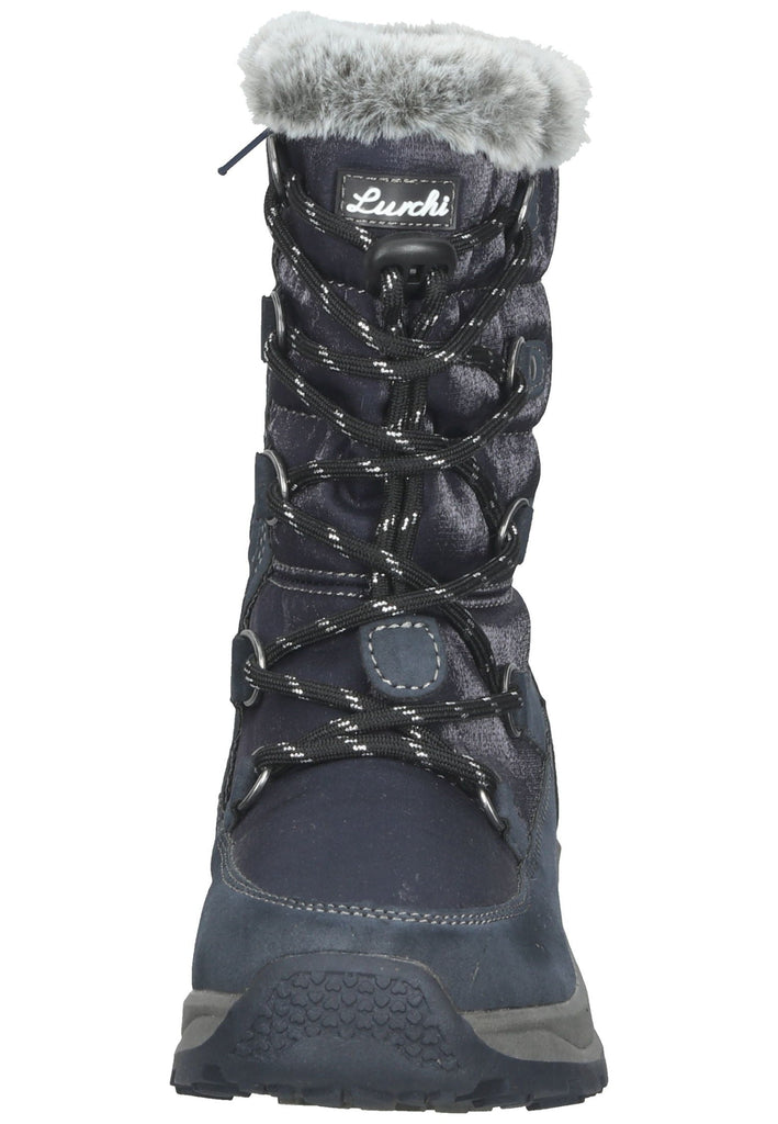 Lurchi Stiefel Lederimitat/Textil Navy - surf4shoes