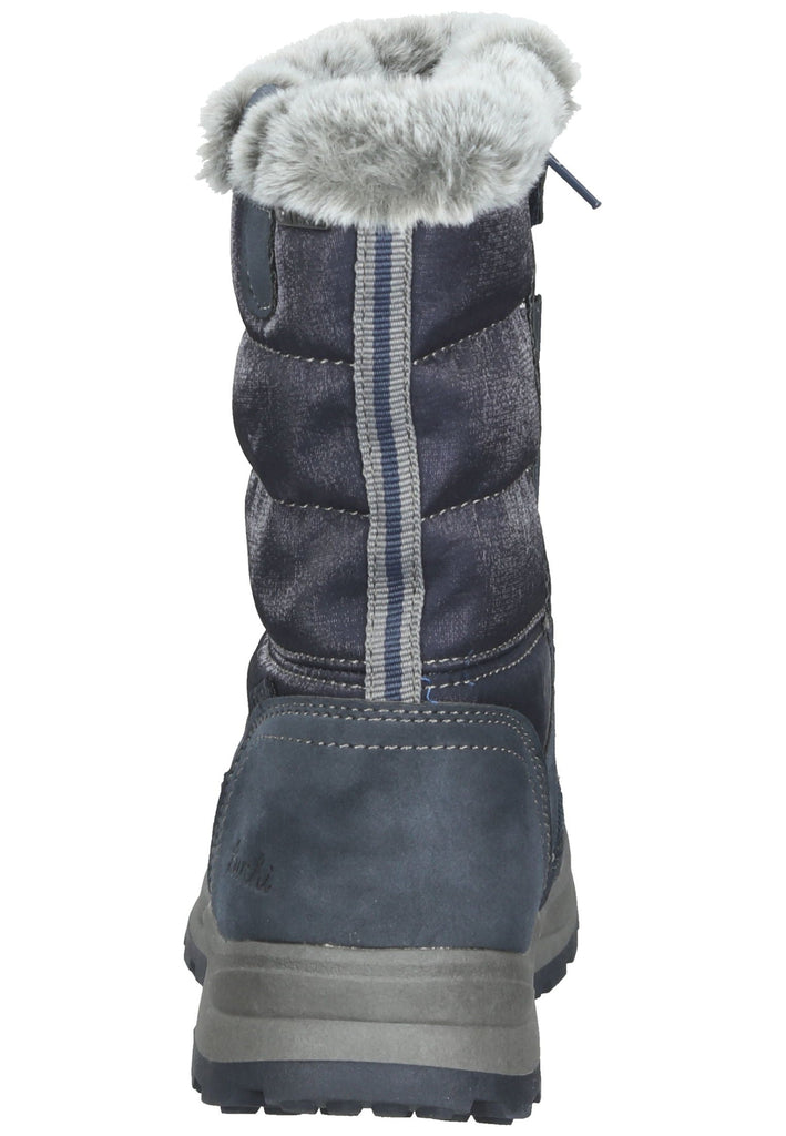 Lurchi Stiefel Lederimitat/Textil Navy - surf4shoes