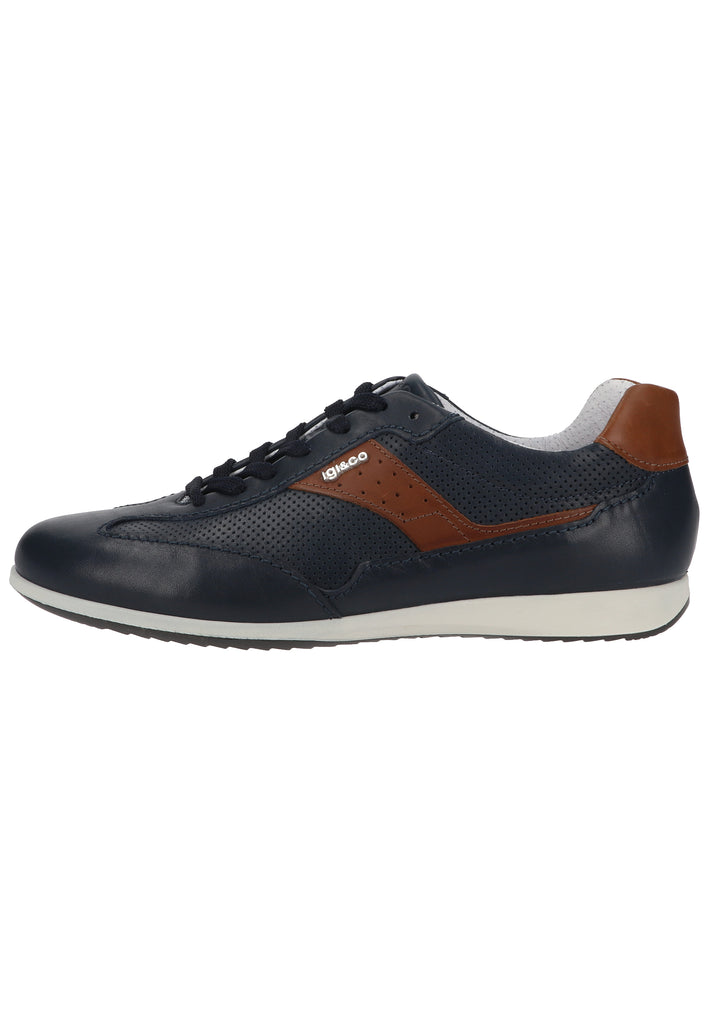 IGI&CO Sneaker Nappaleder Notte - surf4shoes