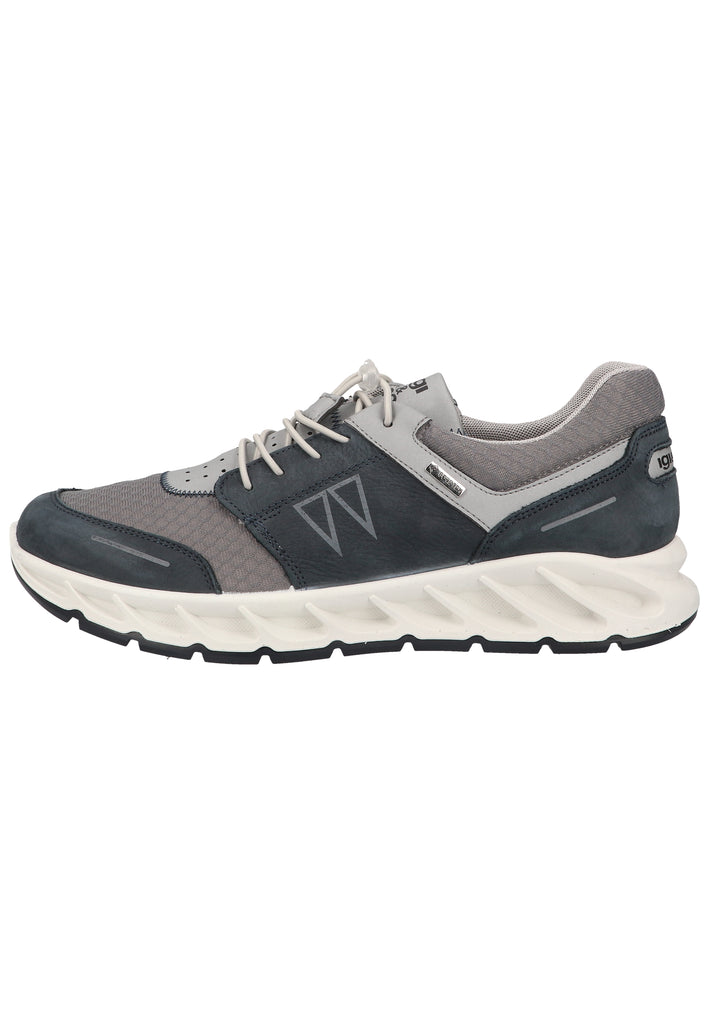 IGI&CO Sneaker Nubukleder/Textil Blau - surf4shoes
