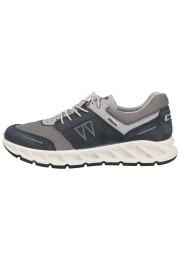 IGI&CO Sneaker Nubukleder/Textil Blau - surf4shoes