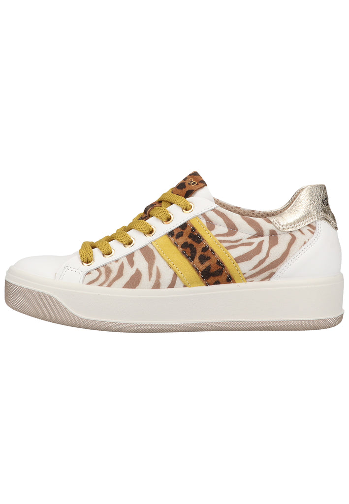 IGI&CO Sneaker Nappaleder Weiß/Beige - surf4shoes
