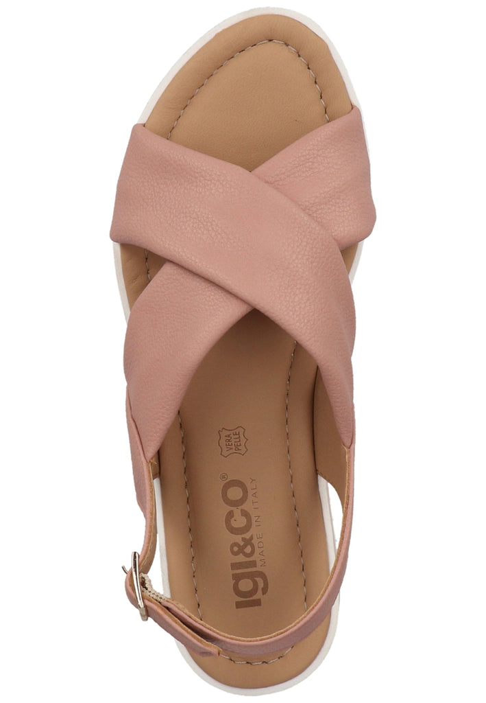IGI&CO Sandalen Nappaleder Rosa - surf4shoes