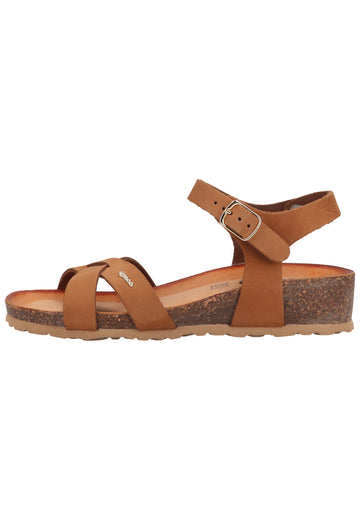 IGI&CO Sandalen Nubukleder Braun - surf4shoes
