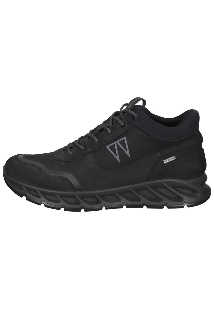 IGI&CO Sneaker Nappaleder Schwarz - surf4shoes