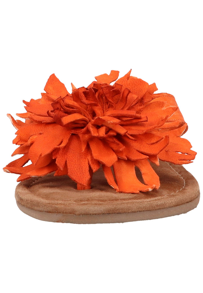 Lazamani Zehensteg Leder Orange - surf4shoes