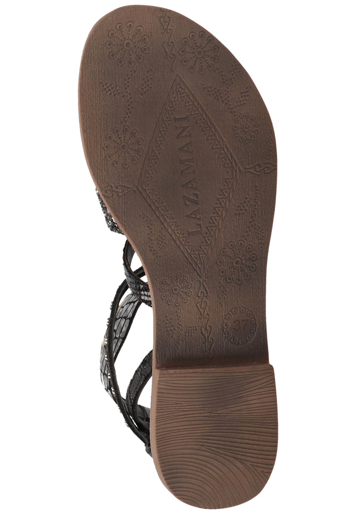 Lazamani Sandalen Leder/Synthetik Braun/Beige - surf4shoes