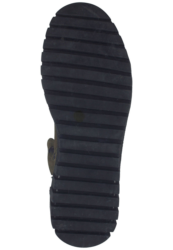 Lazamani Stiefelette Nubukleder Grün - surf4shoes