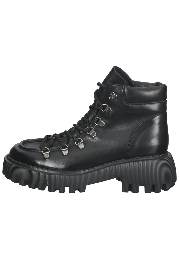 Lazamani Stiefelette Glattleder Schwarz - surf4shoes