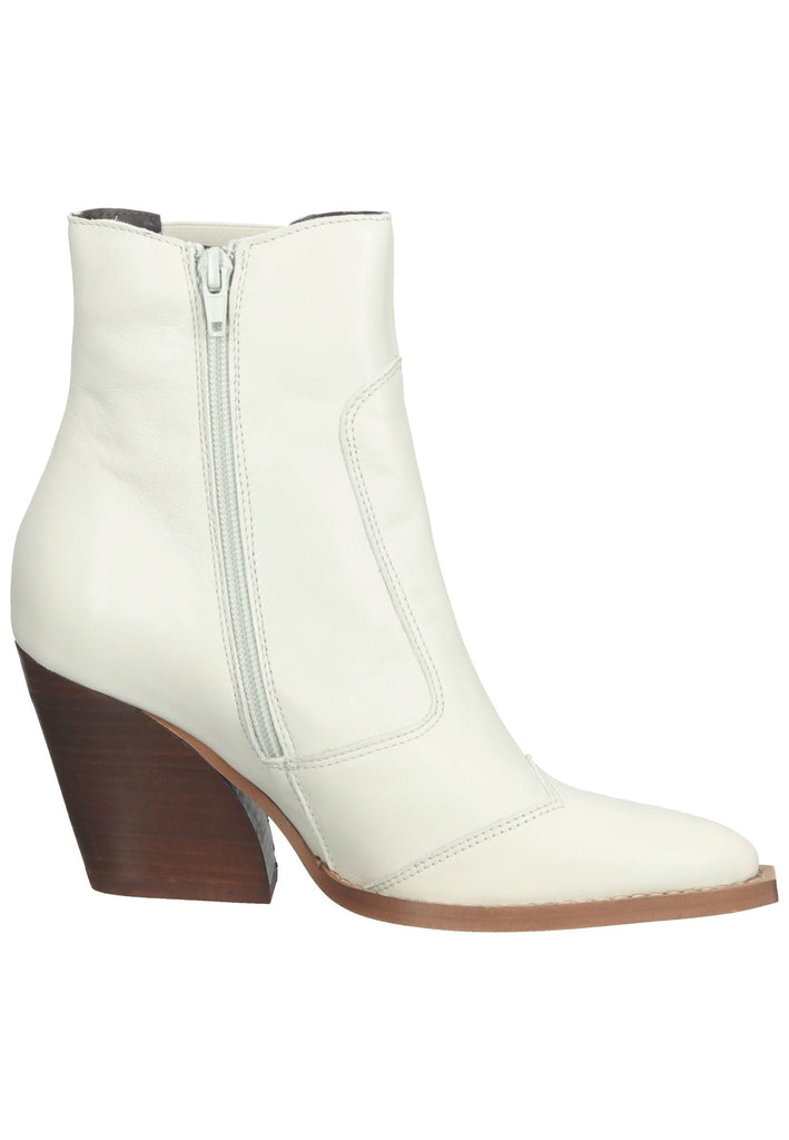 Lazamani Stiefelette Leder Weiß - surf4shoes