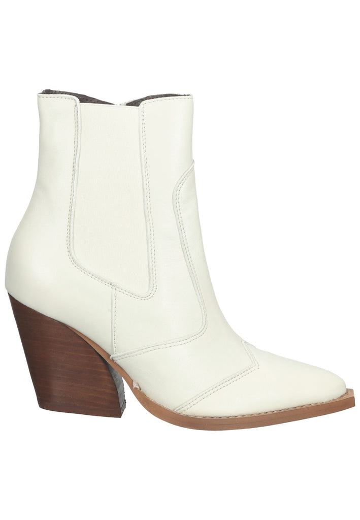 Lazamani Stiefelette Leder Weiß - surf4shoes