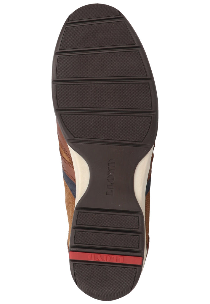 Lloyd Sneaker Leder Braun/Blau - surf4shoes