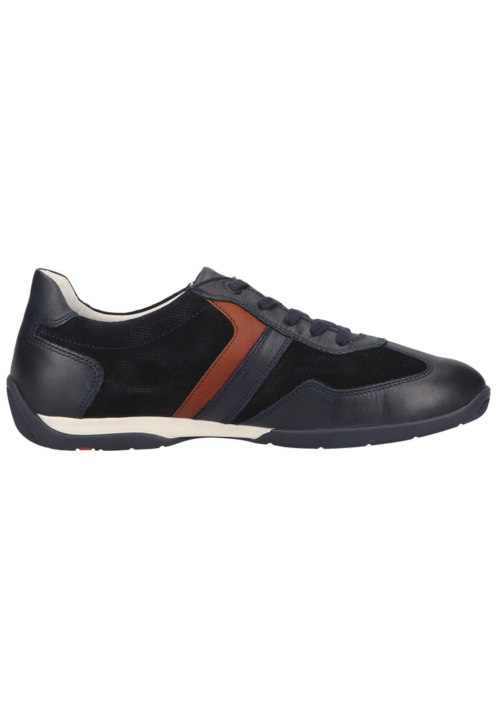 Lloyd Sneaker Leder Blau/Rot - surf4shoes