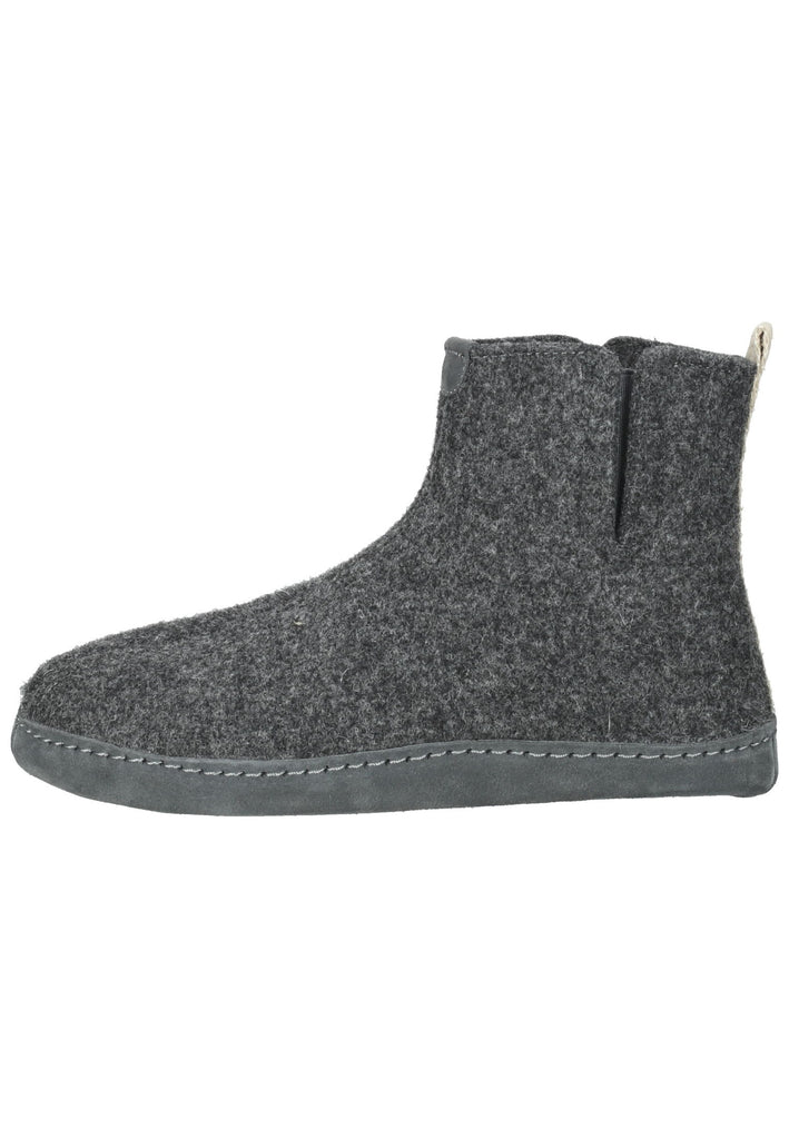 Shepherd Hausschuhe Wolle asphalt - surf4shoes