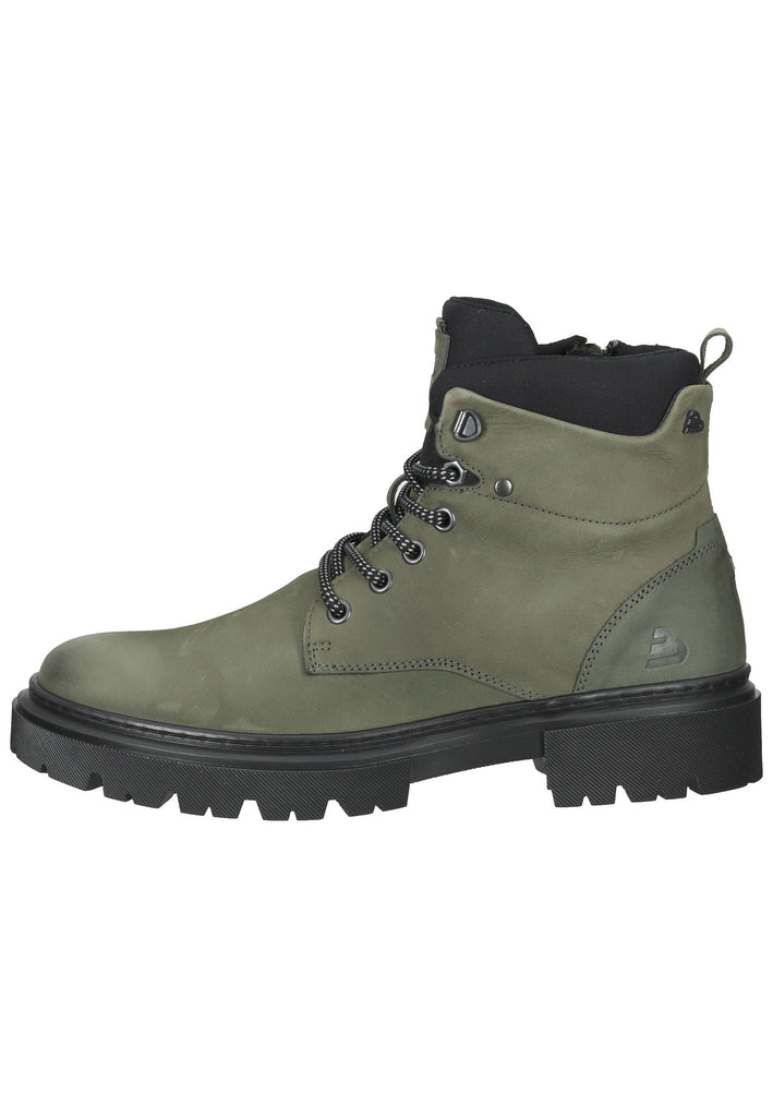 Bullboxer Stiefelette Leder/Textil Grün - surf4shoes