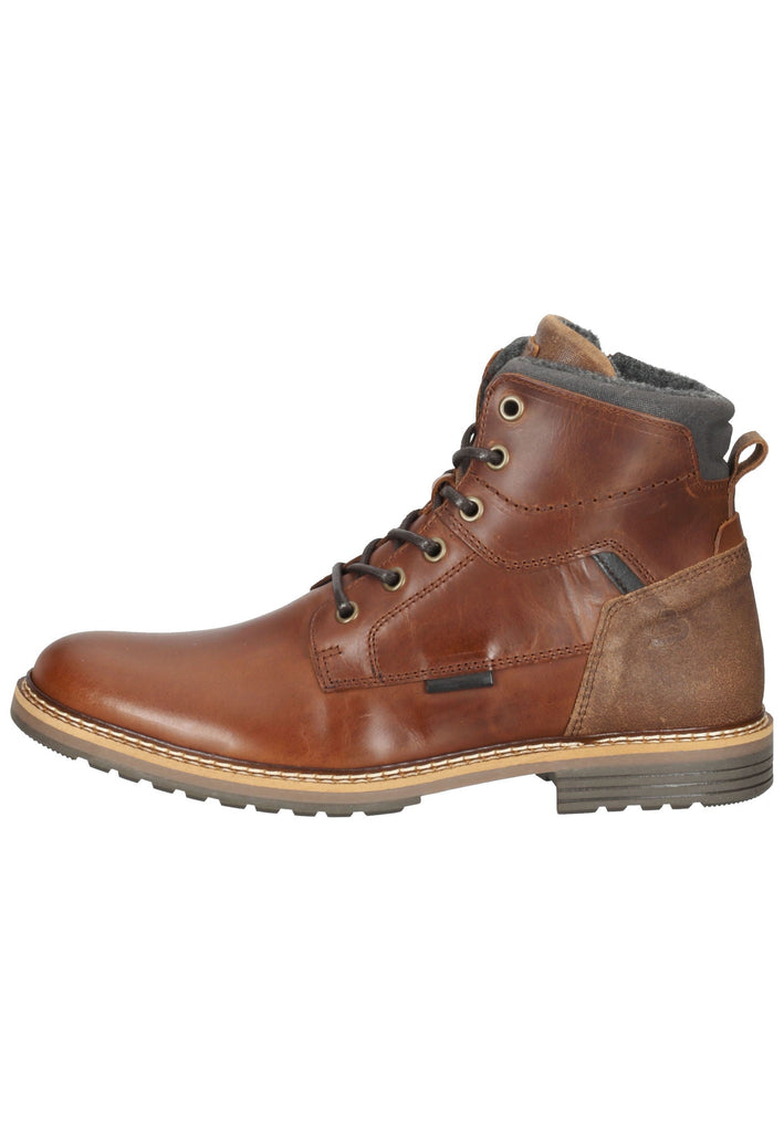 Bullboxer Stiefelette Leder Tan Warmfutter - surf4shoes