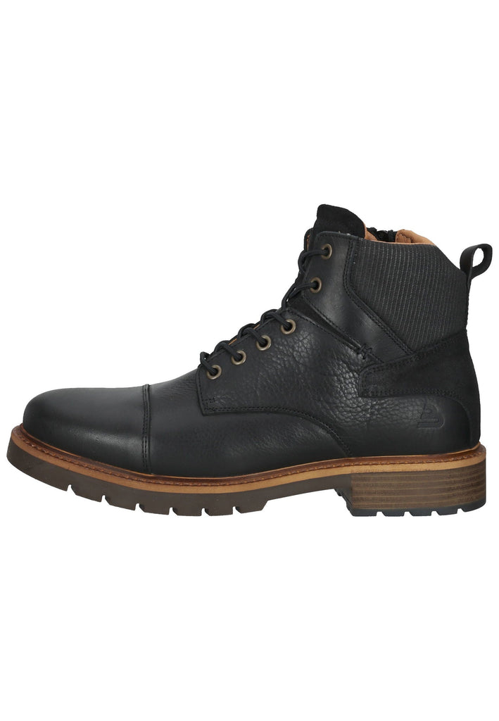 Bullboxer Stiefelette Leder/Textil Schwarz - surf4shoes