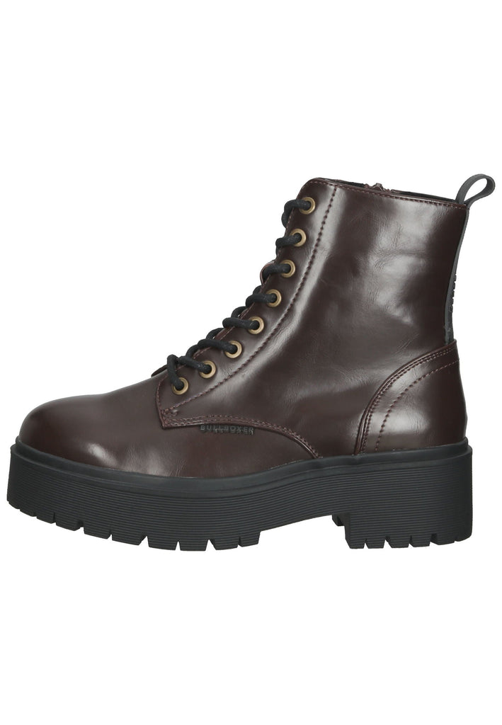 Bullboxer Stiefelette Lederimitat Braun - surf4shoes