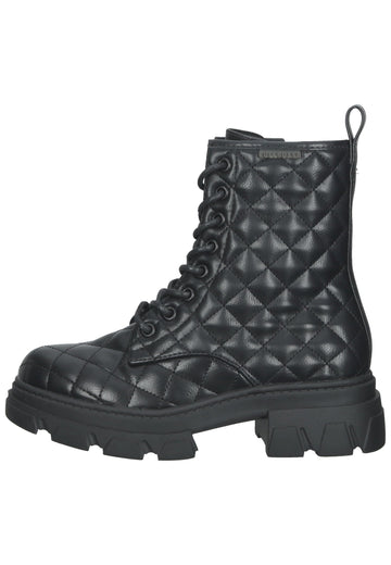 Bullboxer Stiefelette Lederimitat Schwarz - surf4shoes