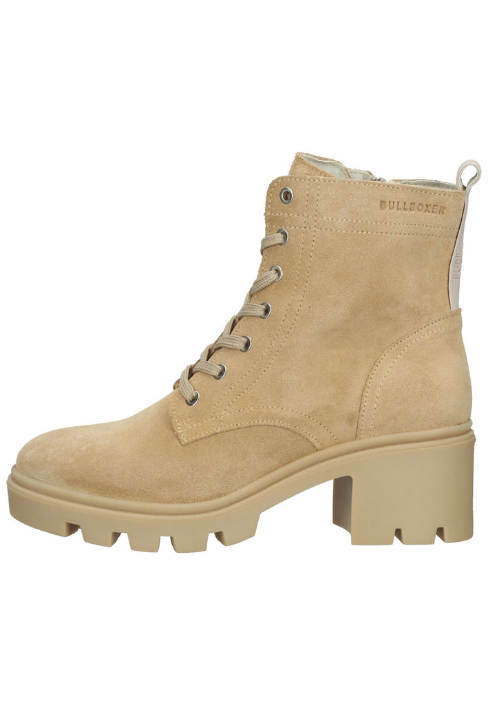 Bullboxer Stiefelette Leder Taupe/Beige - surf4shoes