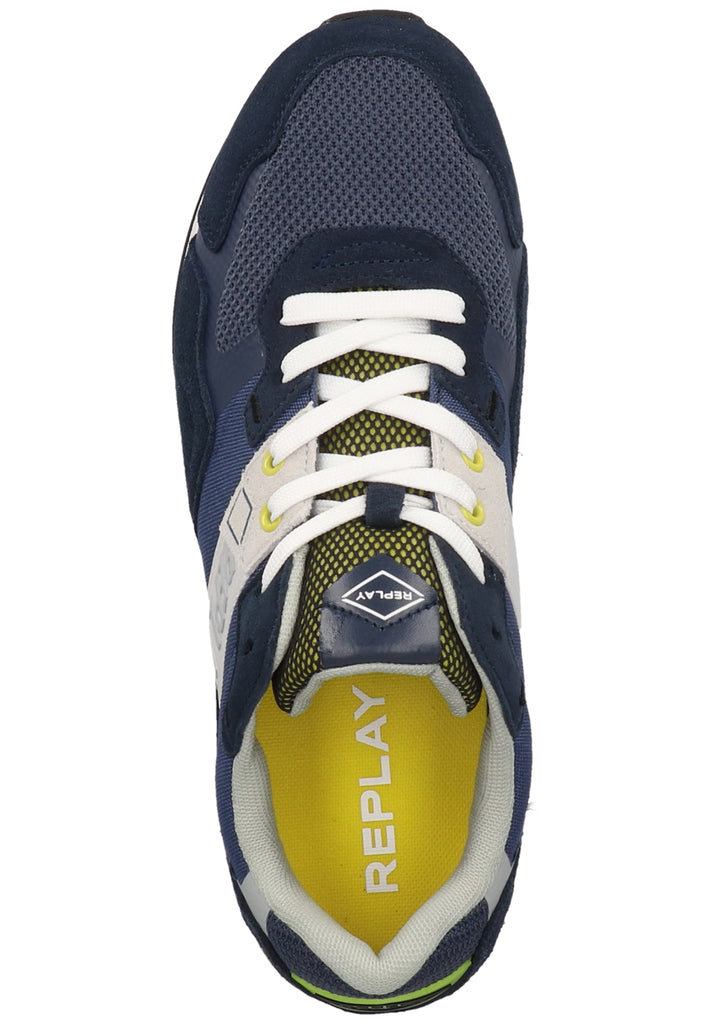 Replay Sneaker Veolurs/Textil/Synthetik Dunkelblau - surf4shoes