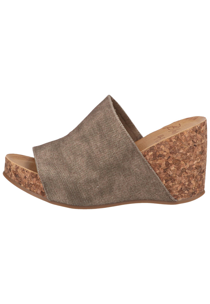Blowfish Pantoletten Textil Hellbraun - surf4shoes