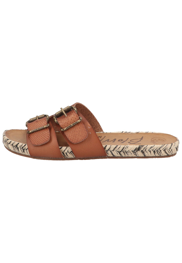 Blowfish Pantoletten Lederimitat Sand - surf4shoes
