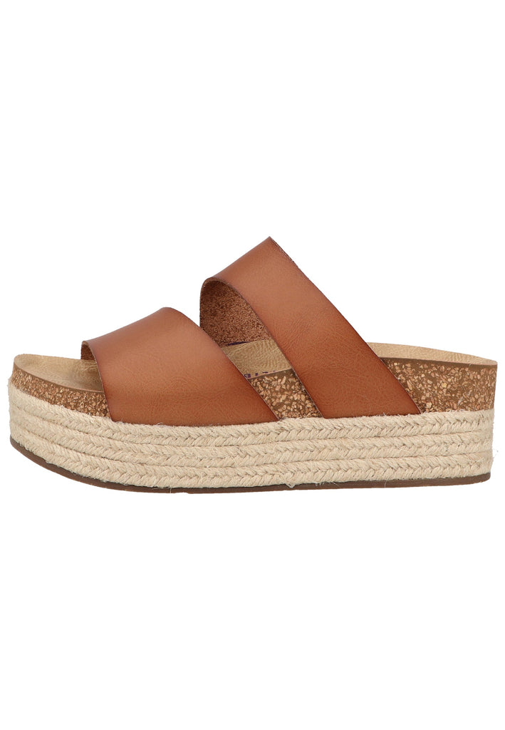 Blowfish Pantoletten Lederimitat Sand - surf4shoes