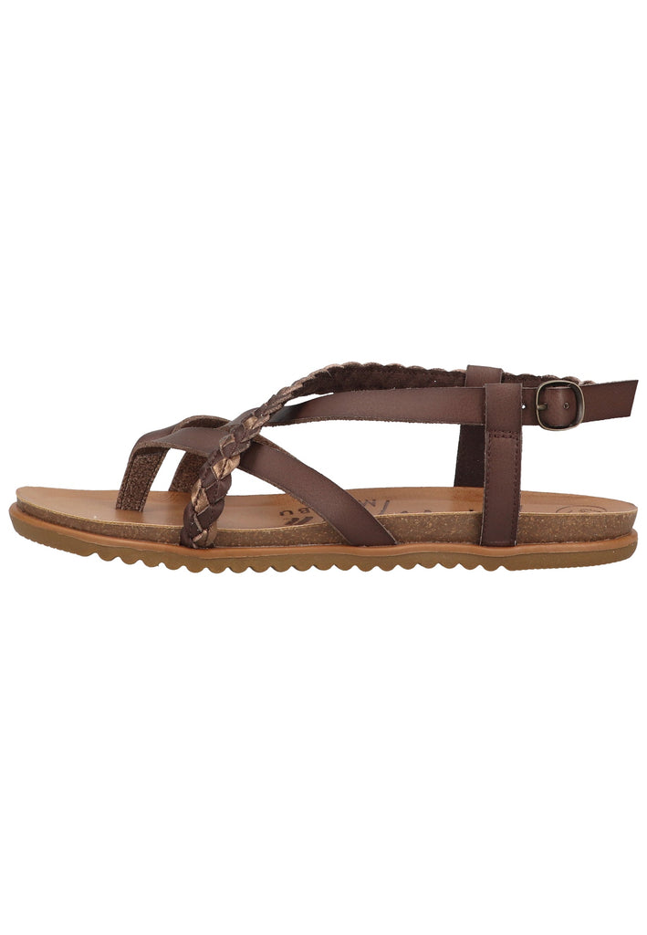Blowfish Zehensteg Lederimitat Dunkelbraun - surf4shoes