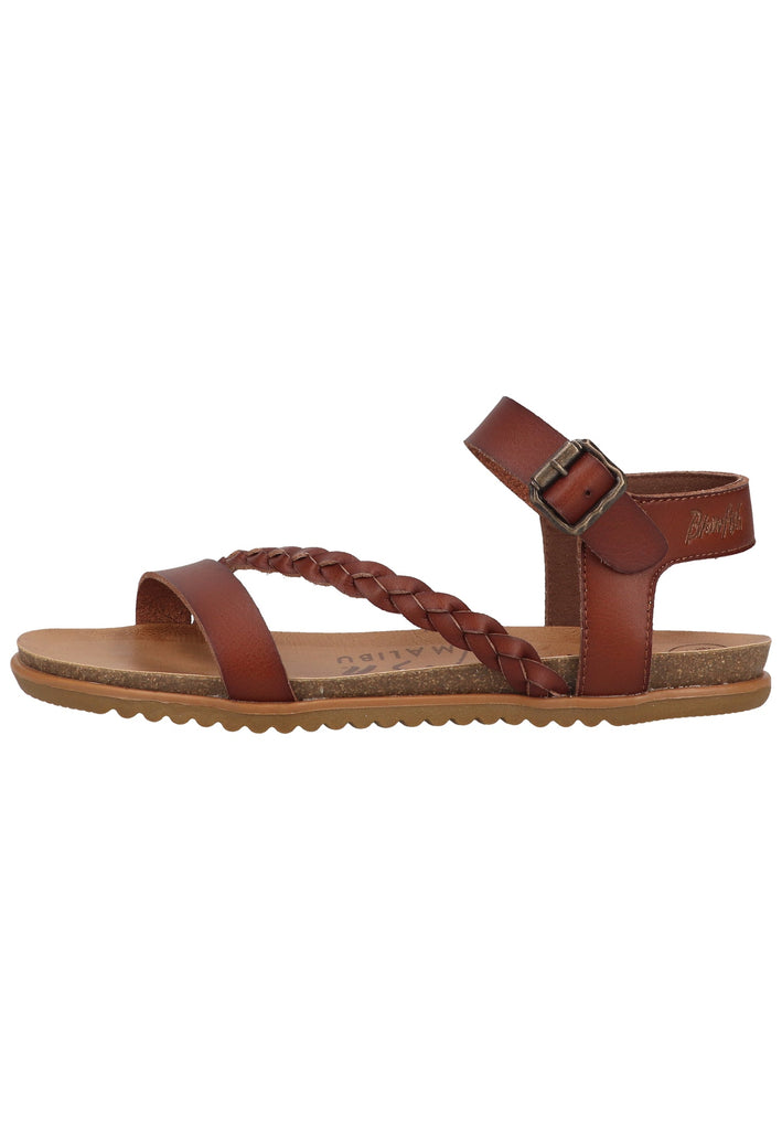 Blowfish Sandalen Lederimitat Whisky - surf4shoes
