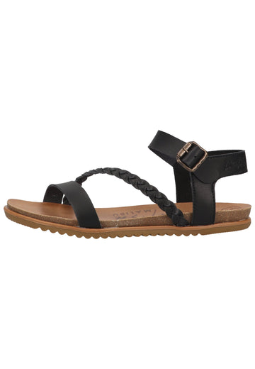Blowfish Sandalen Lederimitat Schwarz - surf4shoes