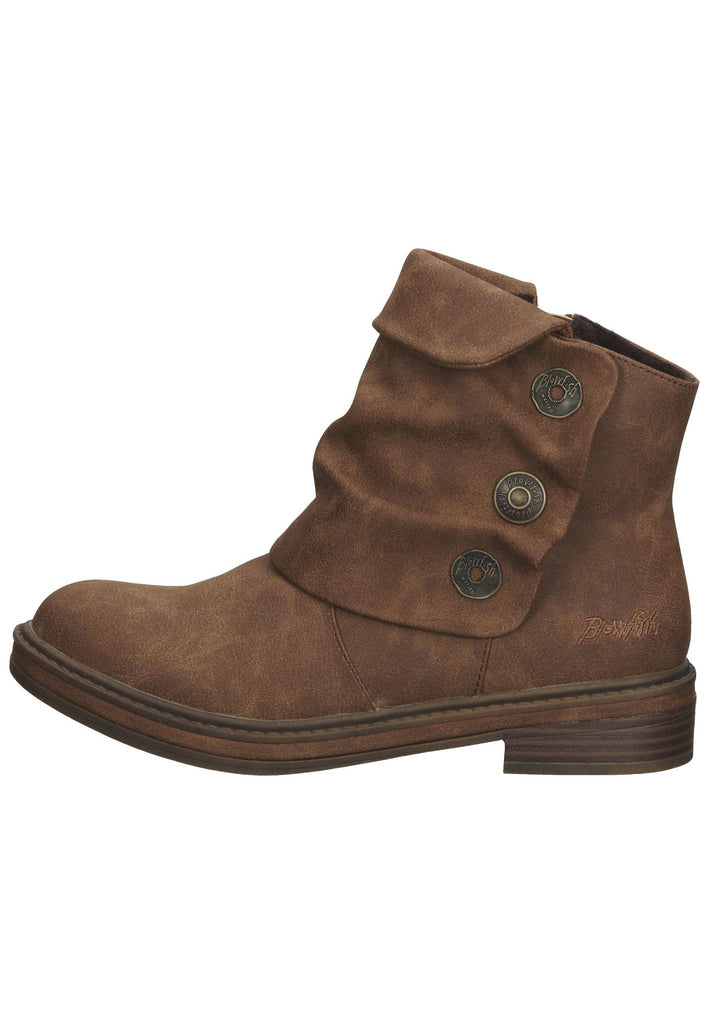 Blowfish Stiefelette Lederimitat Braun - surf4shoes