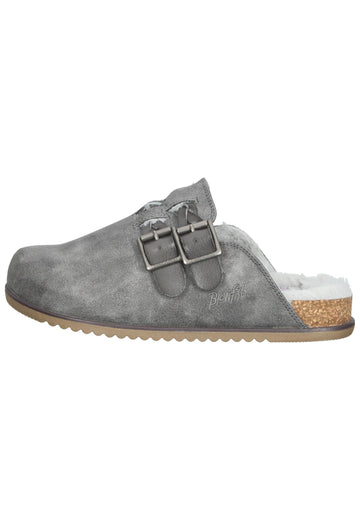 Blowfish Pantoletten Lederimitat Stone Warmfutter - surf4shoes
