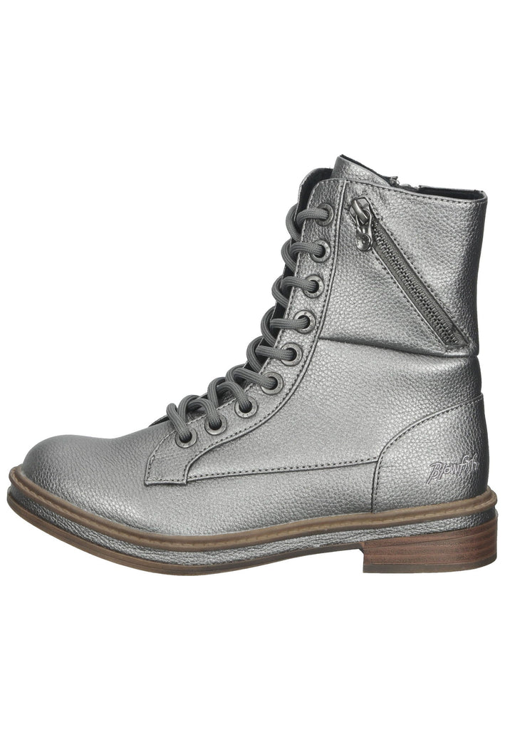Blowfish Stiefelette Lederimitat Silber - surf4shoes