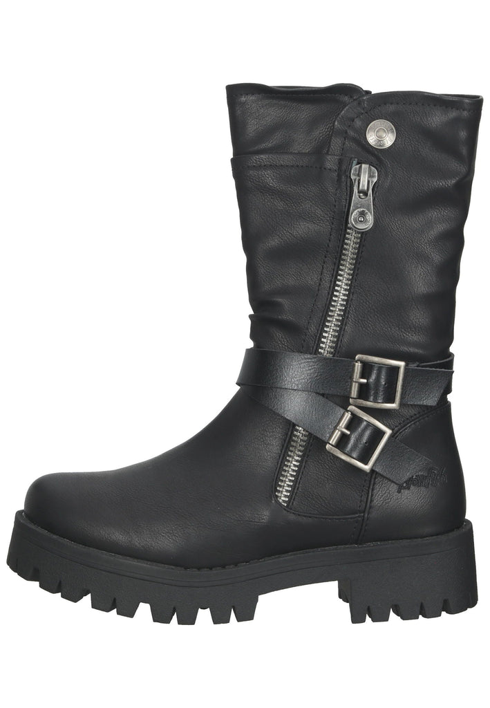 Blowfish Stiefel Lederimitat Schwarz - surf4shoes