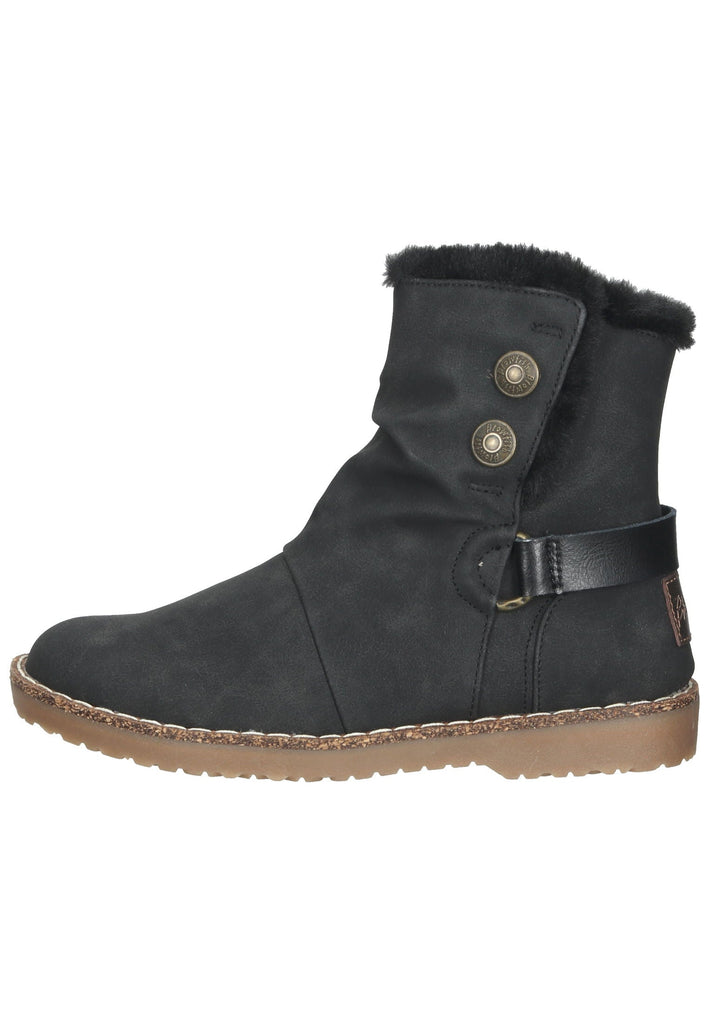 Blowfish Stiefelette Lederimitat Schwarz Warmfutter - surf4shoes