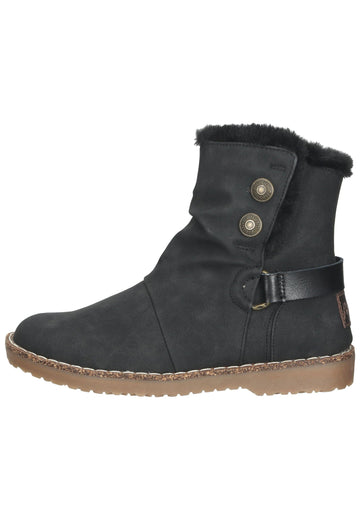Blowfish Stiefelette Lederimitat Schwarz Warmfutter - surf4shoes