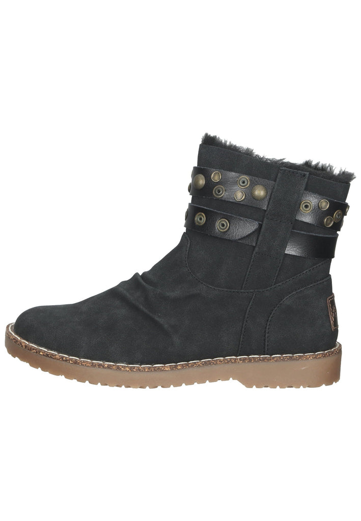 Blowfish Stiefelette Lederimitat Hellbraun Warmfutter - surf4shoes
