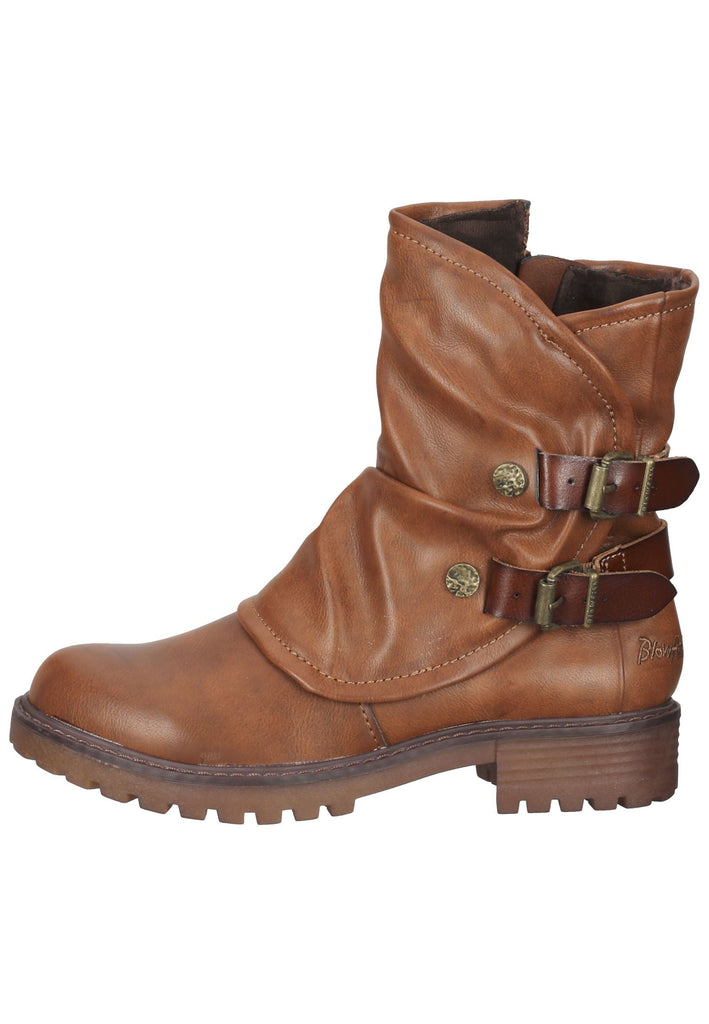Blowfish Stiefelette Lederimitat Braun - surf4shoes