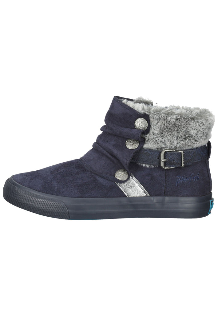 Blowfish Stiefelette Lederimitat Schwarz - surf4shoes