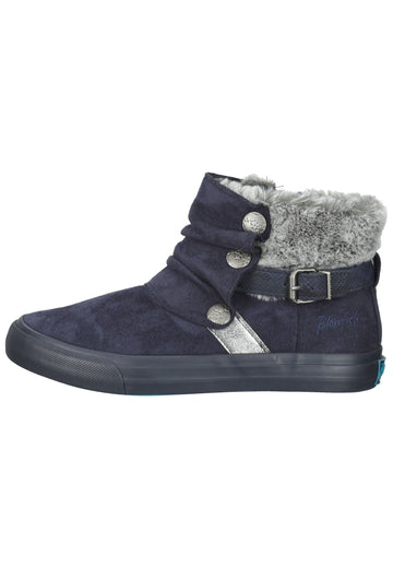 Blowfish Stiefelette Lederimitat Schwarz - surf4shoes