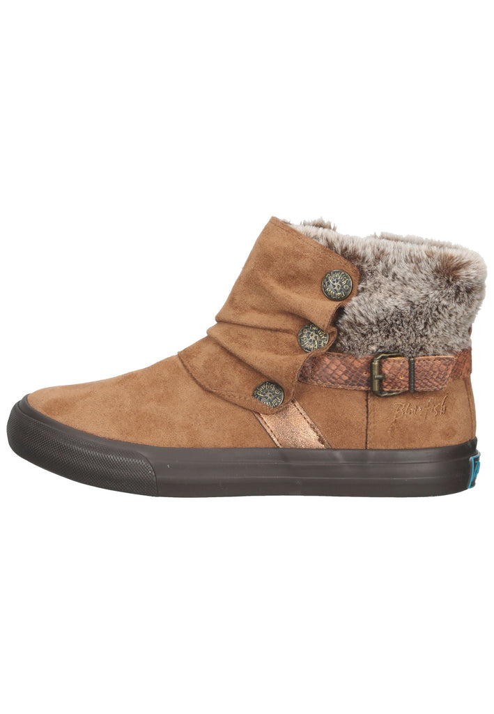 Blowfish Stiefelette Lederimitat Braun Warmfutter - surf4shoes