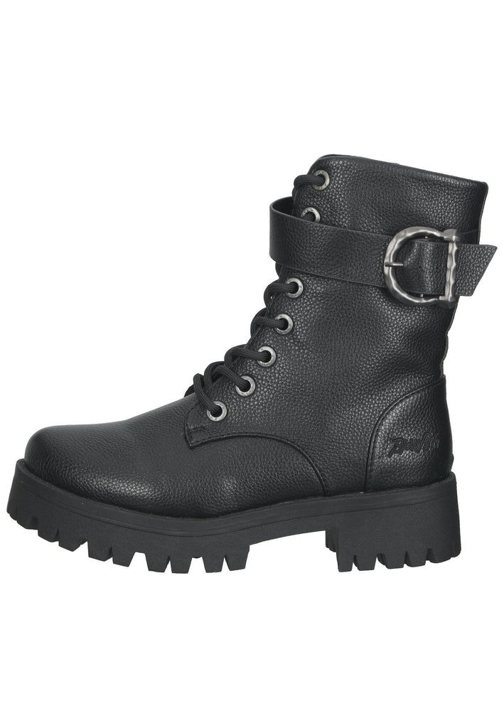 Blowfish Stiefelette Lederimitat Schwarz - surf4shoes