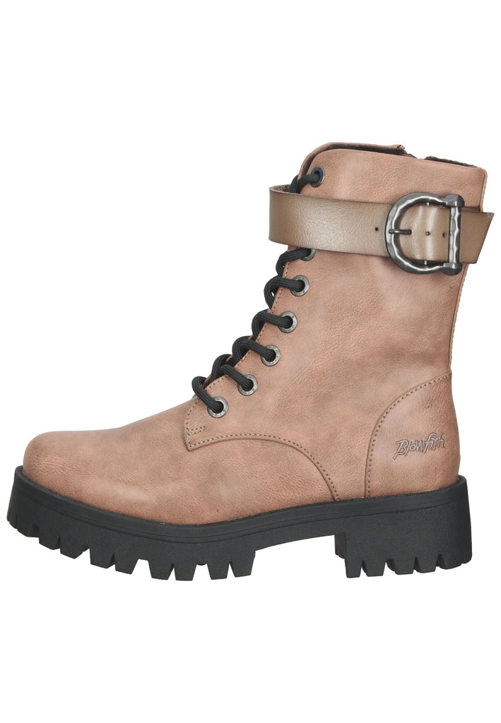 Blowfish Stiefelette Lederimitat Beige - surf4shoes