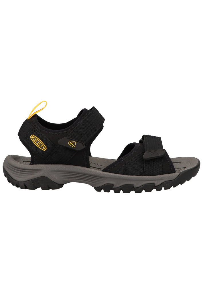 Keen Sandalen Textil Schwarz/Gelb - surf4shoes