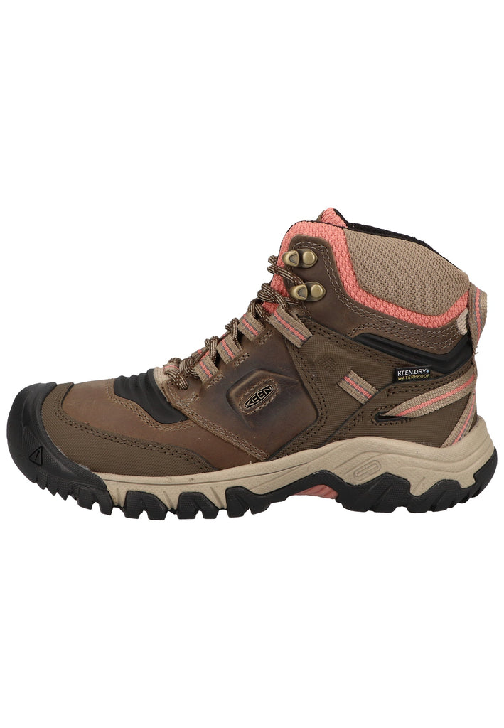 Keen Wanderschuhe Leder/Textil Braun/Beige - surf4shoes